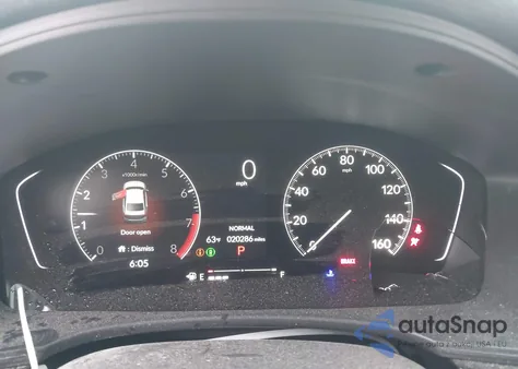 2024 Honda Civic Sport из США, поврежденный, VIN 2HGFE2F55RH582651